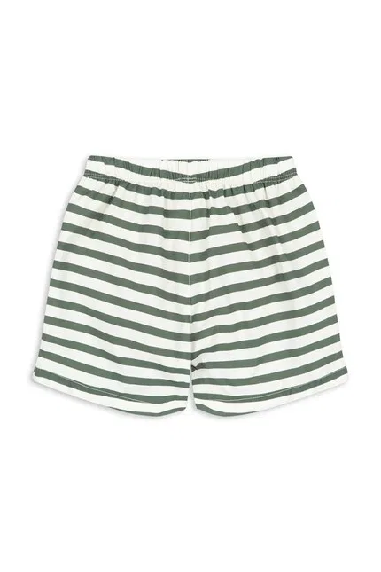 Шорты купальные детские с принтом ASNOU SWIM SHORTS GRS Konges Sløjd, зеленый — фото 2