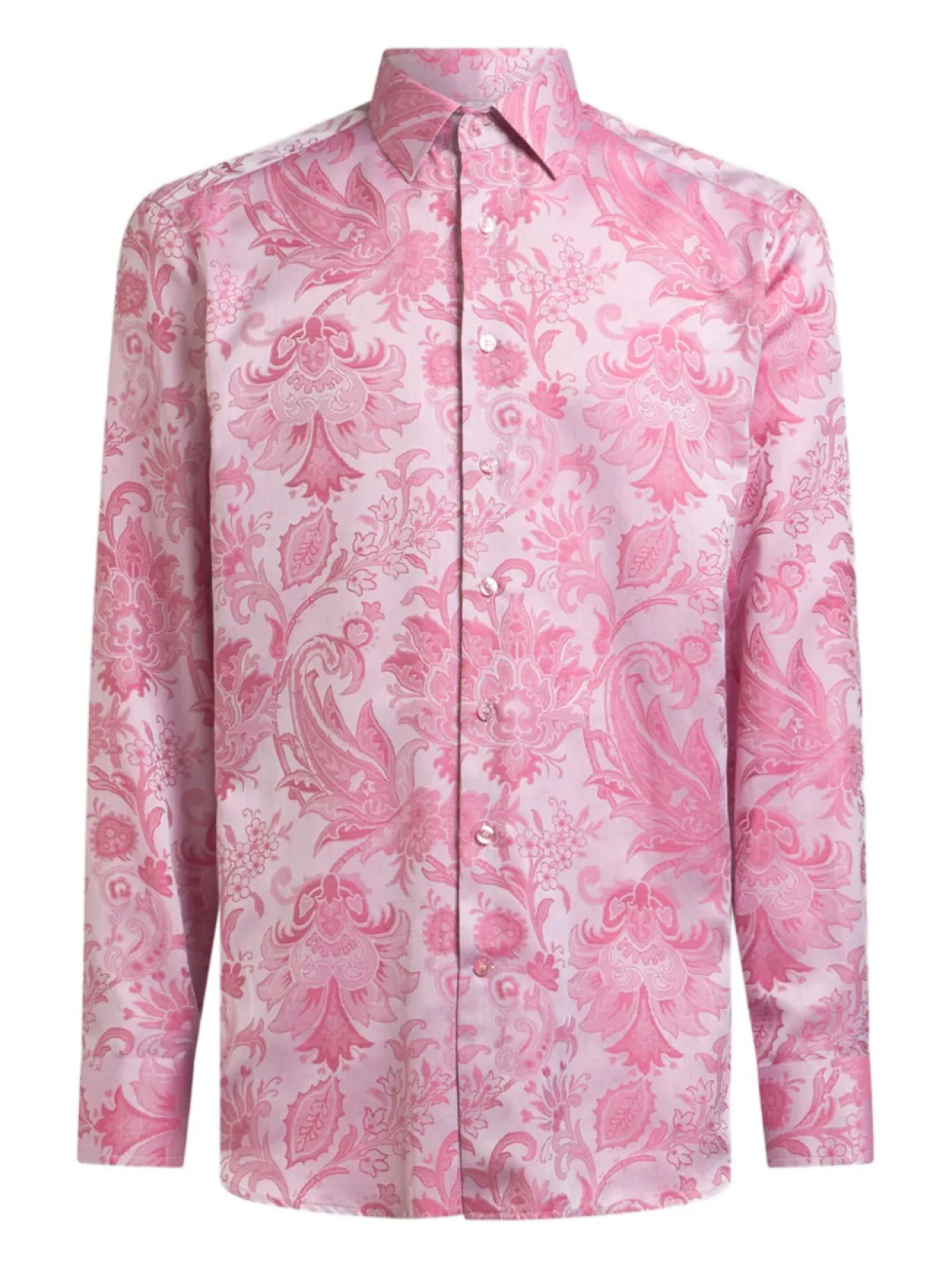 

ETRO рубашка с узором пейсли, розовый