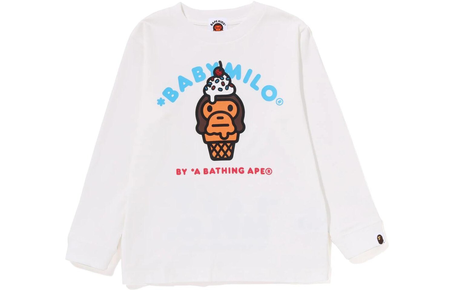 

Детская футболка A Bathing Ape, желтый