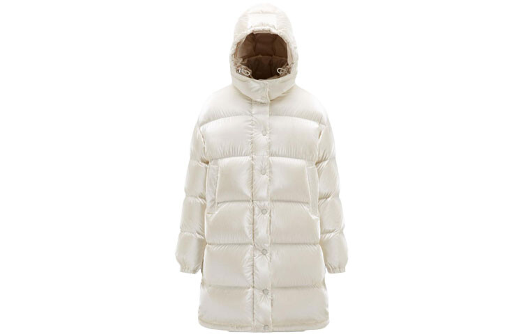 

Пуховик женский белый Moncler