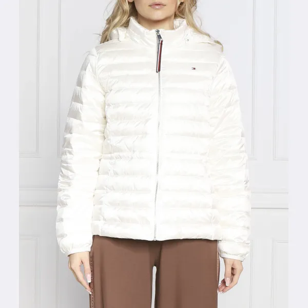 

Женственный пуховик стандартного кроя Tommy Hilfiger, белый