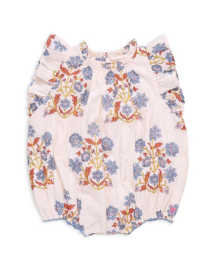 

Детский комбинезон Harper Bubble для девочек - Baby Pink Chicken, белый