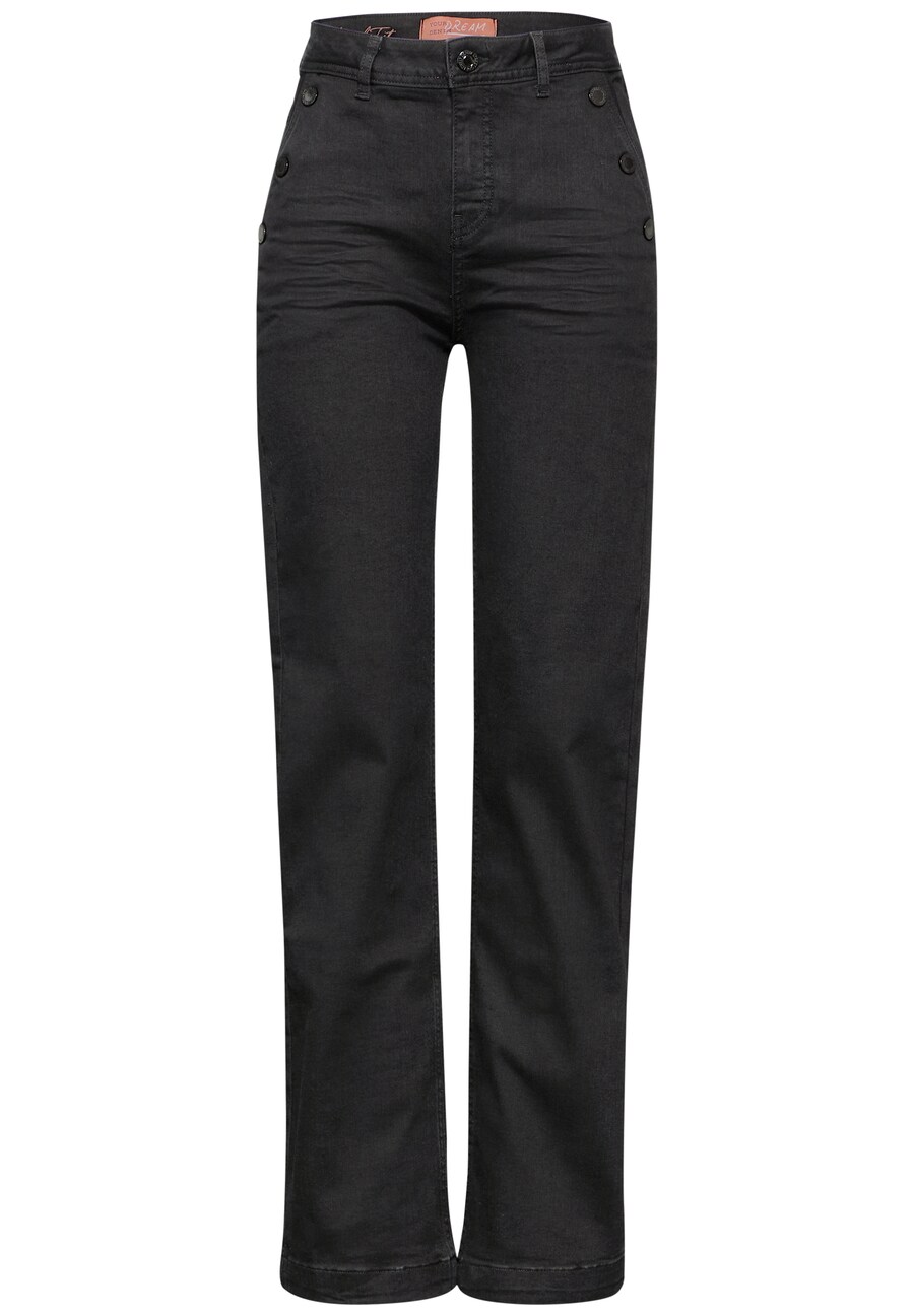 

Джинсы STREET ONE Wide leg Jeans, черный