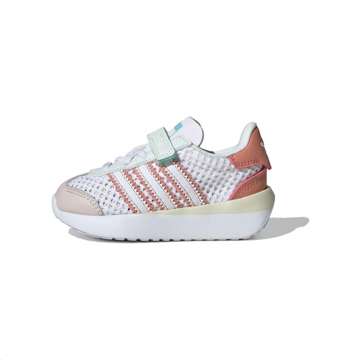 

Adidas originals COUNTRY Кроссовки для малышей TD, White-brown-purple
