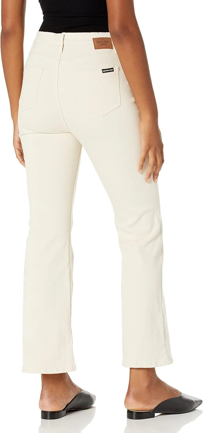 Calvin Klein Women's Super Hi Rise Side Split Flare Denim — фото 2