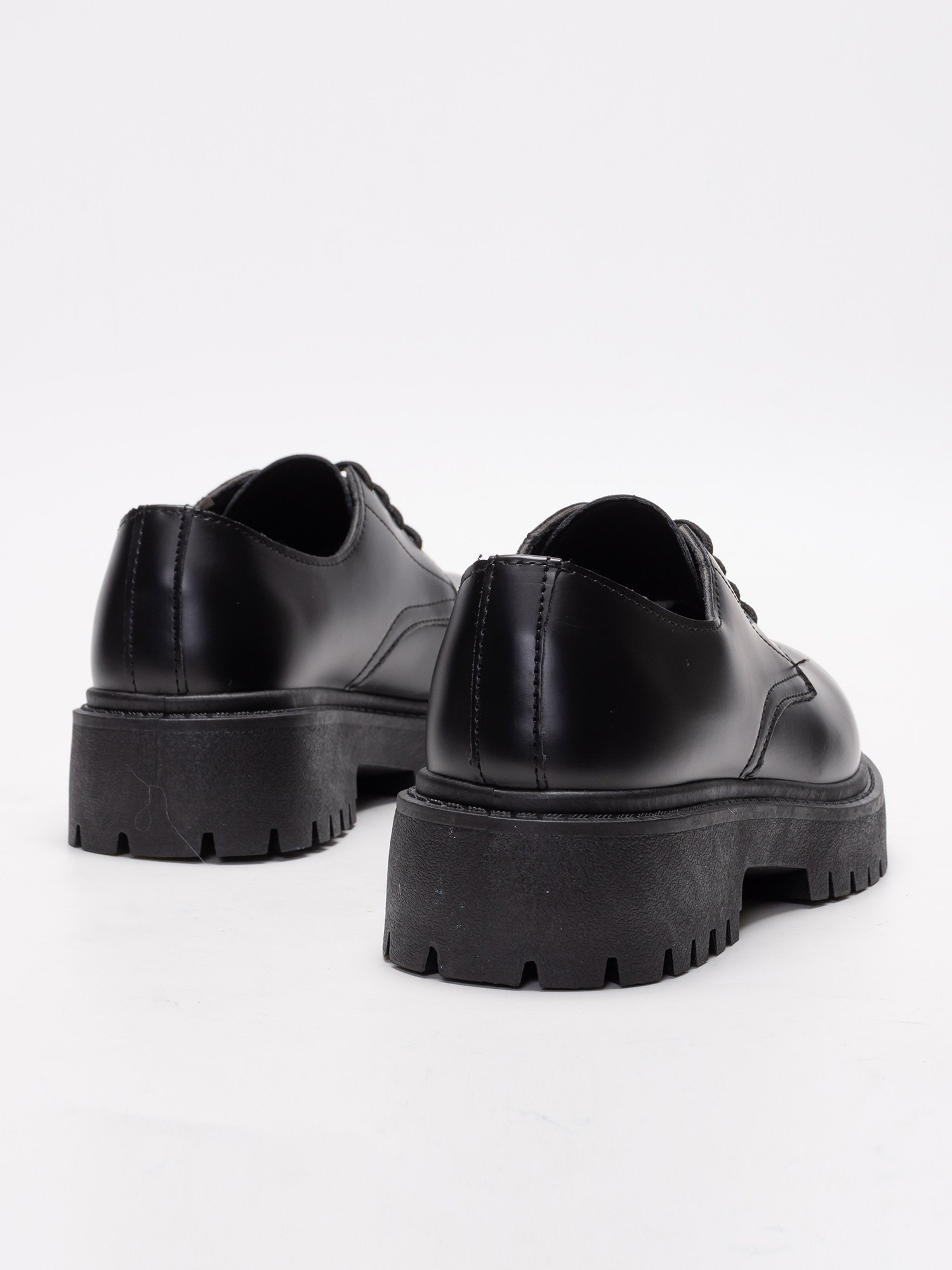 Обувь на толстой подошве со шнуровкой Svec, black — фото 4