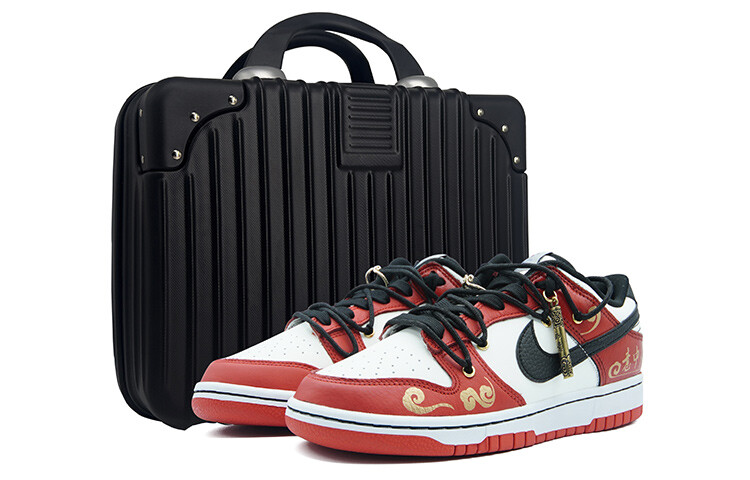 

Кроссовки Nba X Nike Dunk Skateboard Shoes Men Low-Top Red White/Black