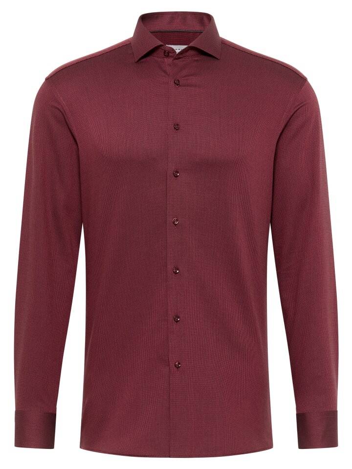 

Рубашка Eterna SLIM FIT, бордо