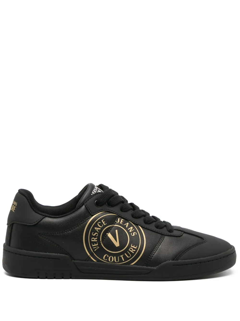 

Кроссовки Brooklyn V-Emblem Versace Jeans Couture, черный