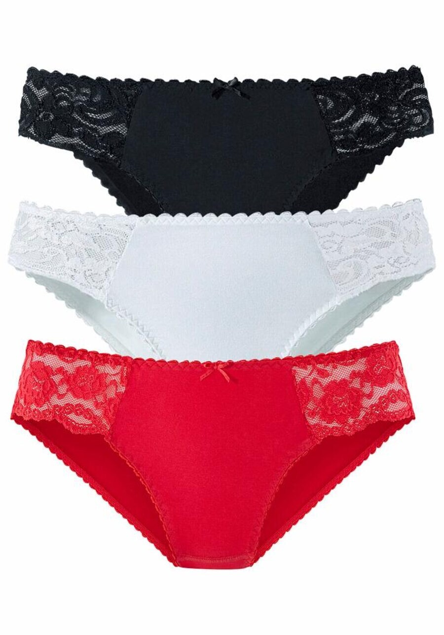 

Трусы Petite Fleur, цвет Red/Black/White