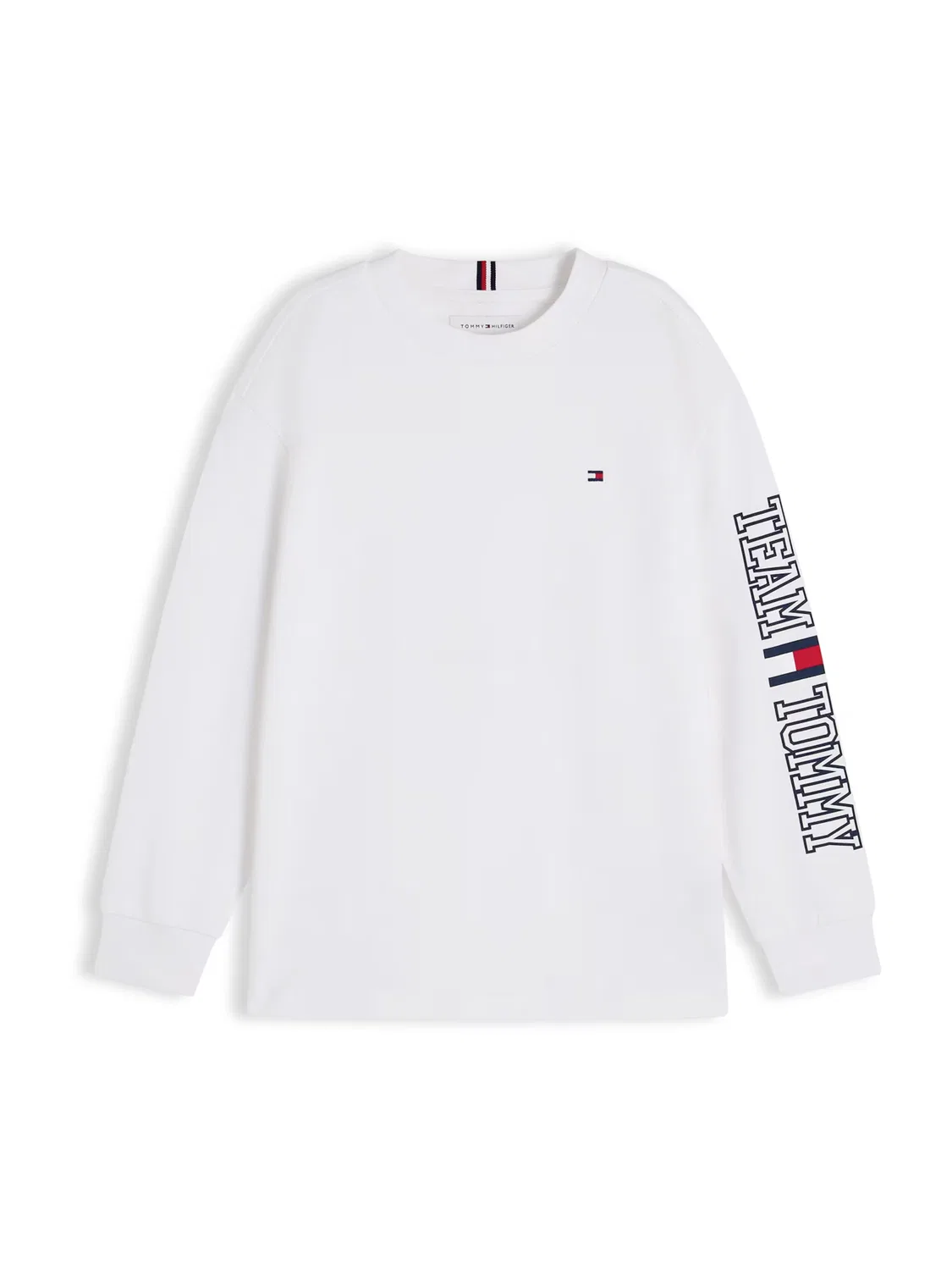 Футболка 'TEAM' Tommy Hilfiger, White