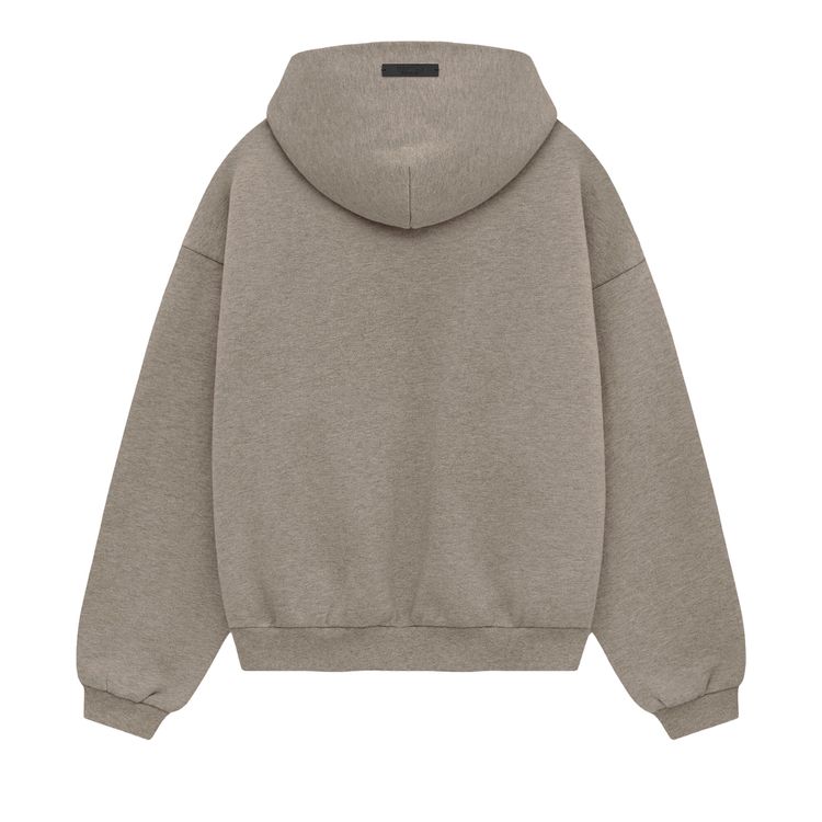 Худи Fear of God Essentials Kids Fleece Hoodie 'Heather Grey', серый — фото 2