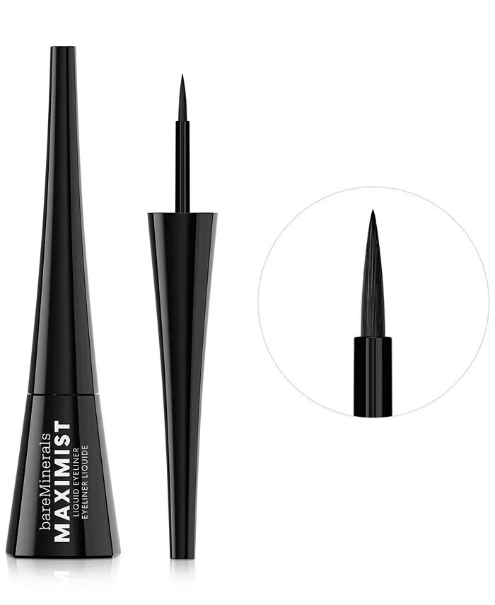 

MAXIMIST Водостойкая жидкая черная подводка для глаз Bareminerals, цвет Black