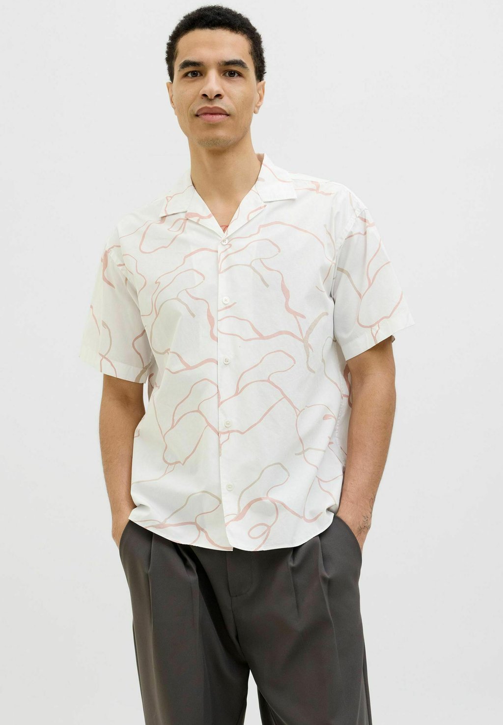 

Рубашка RBLAPALERMO RESORT Jack & Jones PREMIUM, цвет Adobe Rose