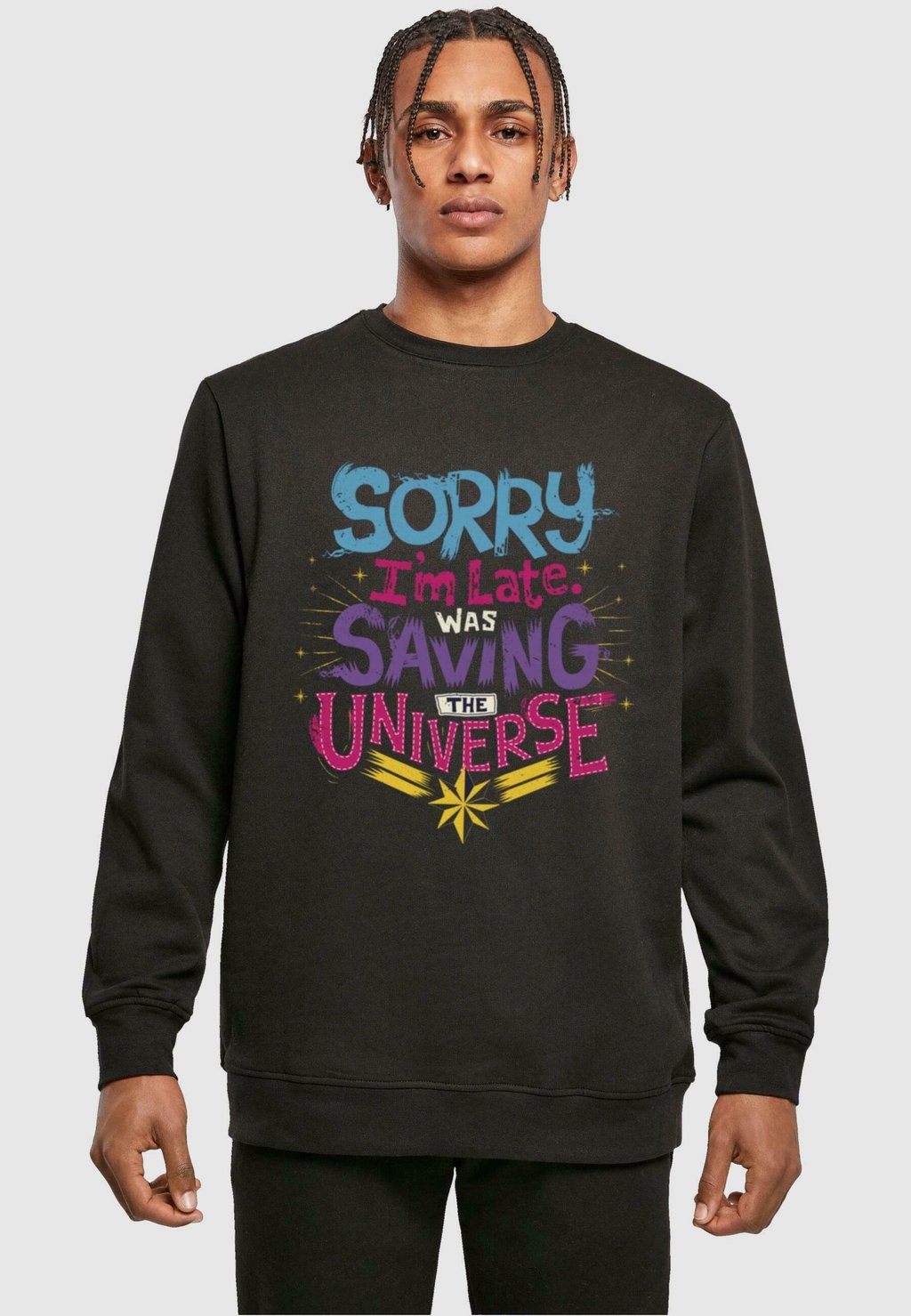 

Толстовка MARVEL - SAVING UNIVERSE CREWNECK ABSOLUTE CULT, черный
