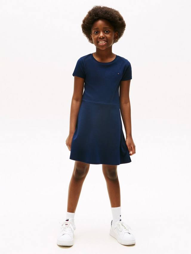 

Детское повседневное платье в стиле скейтер Tommy Hilfiger, Dark Night Navy