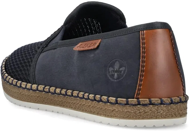 Туфли мужские Rieker Loafer, синий 14 — фото 4