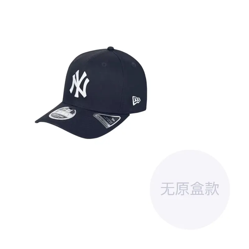 

New Era Хлопковая бейсболка унисекс черная, Black