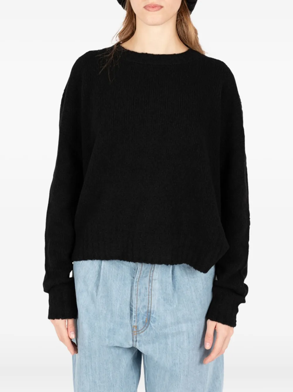 

Детализированный трикотаж Numeric Société Anonyme, черный