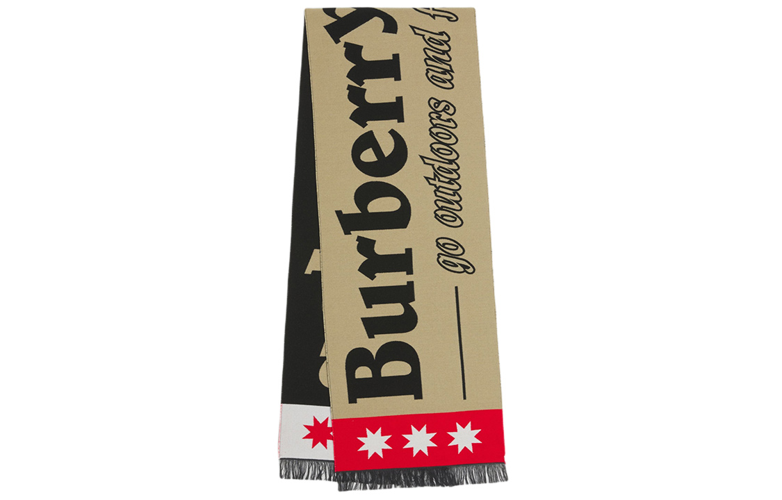 

Бурберри Вязаный шарф унисекс