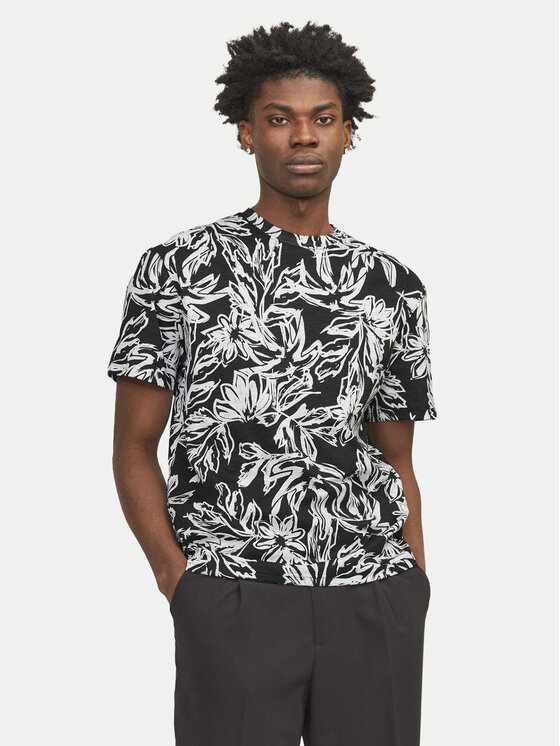 

Футболка relaxed fit Lafayette 12250434 Jack & Jones, черный