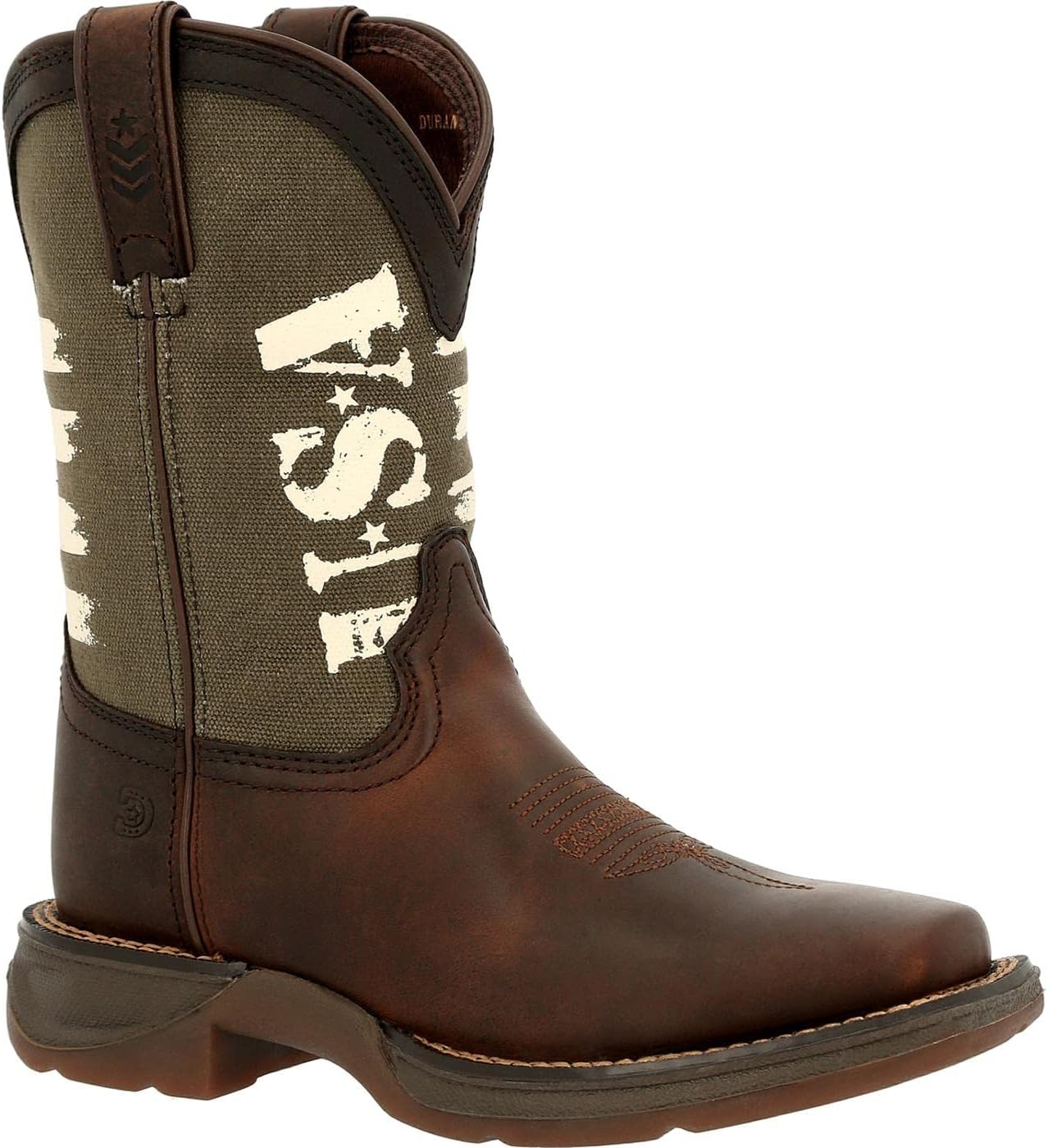 

Детские вестерн-сапоги Durango Lil Little Kids' Army, зеленый