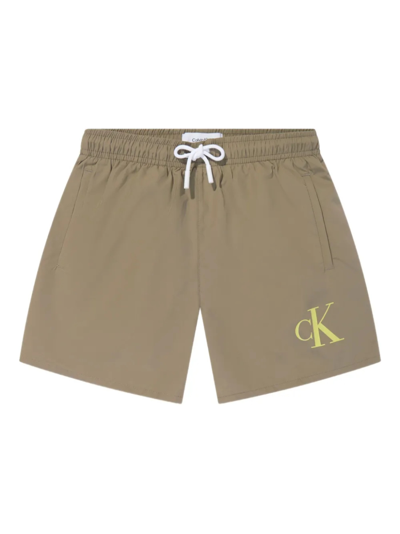 

Шорты для плавания с монограммой CK Calvin Klein Kids, зеленый