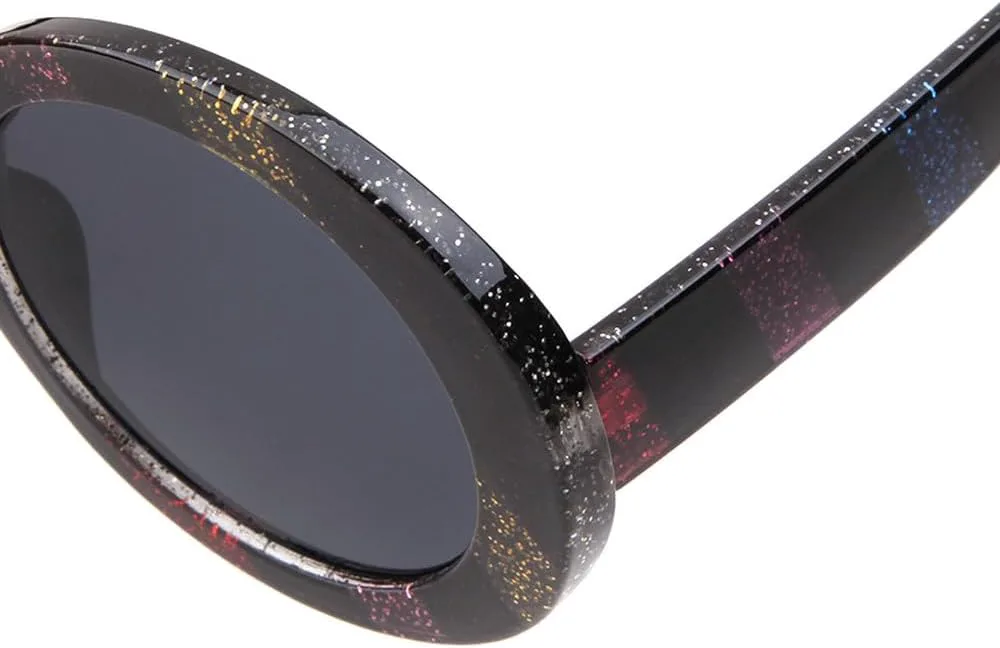 

Круглые солнцезащитные очки 2027 года, модные женские солнцезащитные очки в винтажном стиле, защита от ультрафиолета UV400, мужские очки для вождения MTZJH, C4