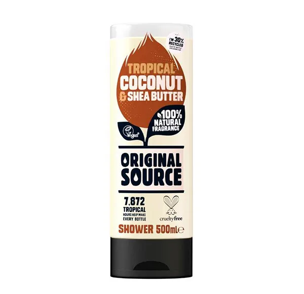 

Гель для душа Tropical Coconut & Shea Butter Original Source, 500 ml