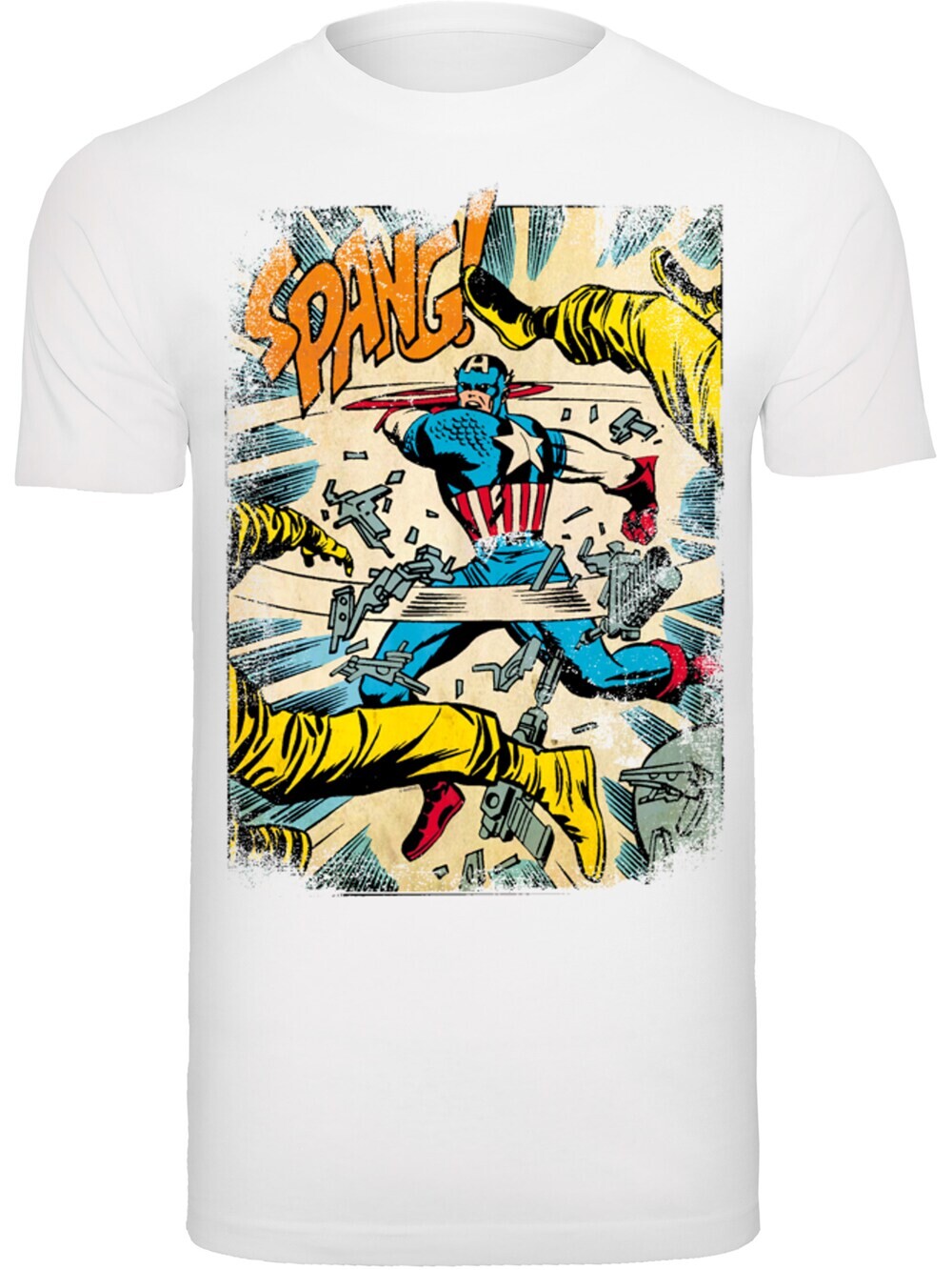 

Футболка F4Nt4Stic Marvel Captain America Spang, белый