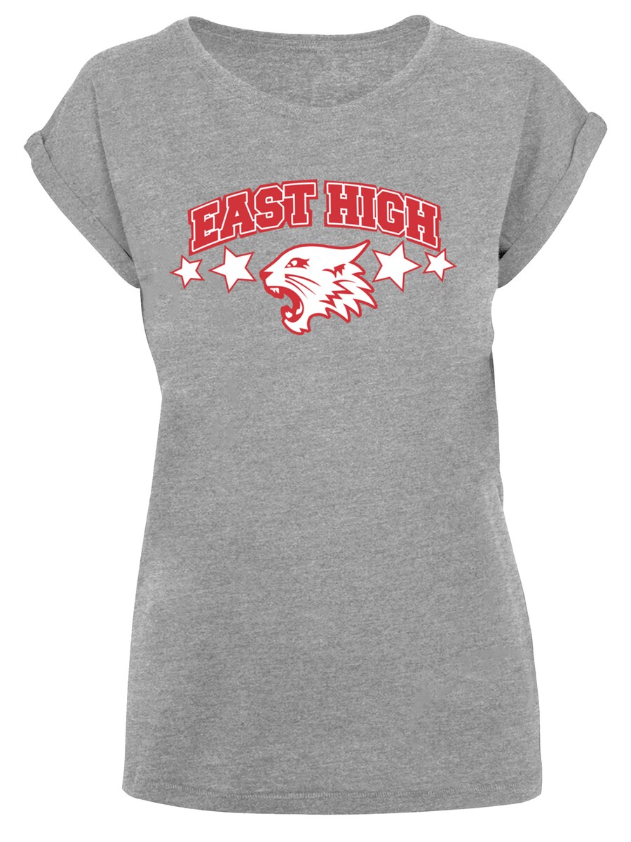 

Рубашка F4NT4STIC Disney High School Musical The Musical Wildcat Stars, пятнистый серый
