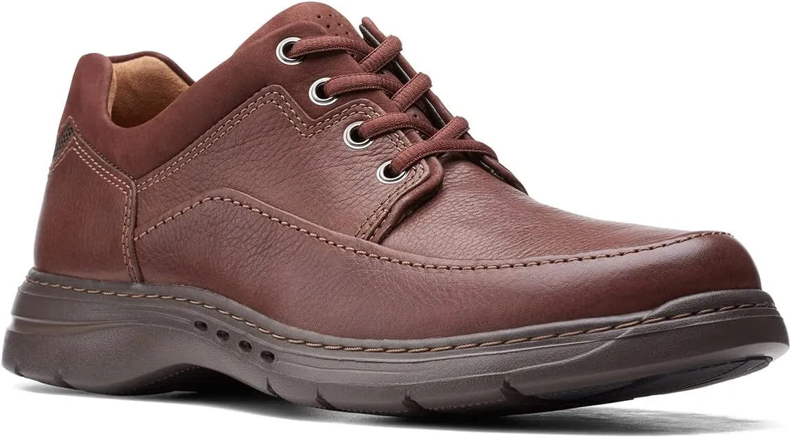 Мужские туфли на шнуровке Clarks UnBrawley, Brown — фото 2