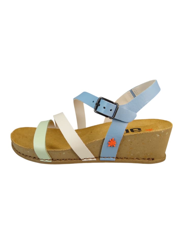 Сандалии на плоской подошве Art in the City , цвет sandalen mehrfarbig — фото 3
