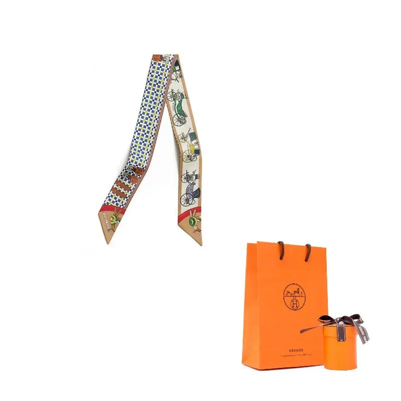 

HERMES Шёлковый шарф Multicolor, Multicolor