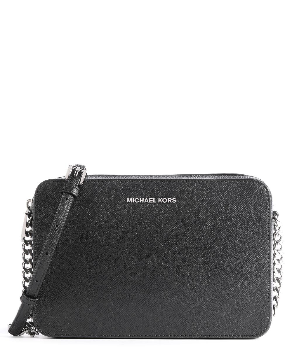 

Сумка через плечо Jet Set из зерненой яловой кожи Michael Kors, черный
