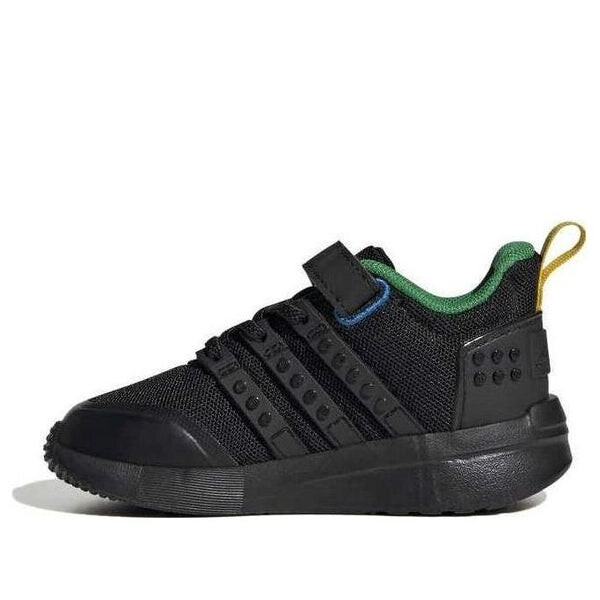 

Кроссовки Racer tr21 эластичные шнурки и ремешок сверху x lego Adidas, черный