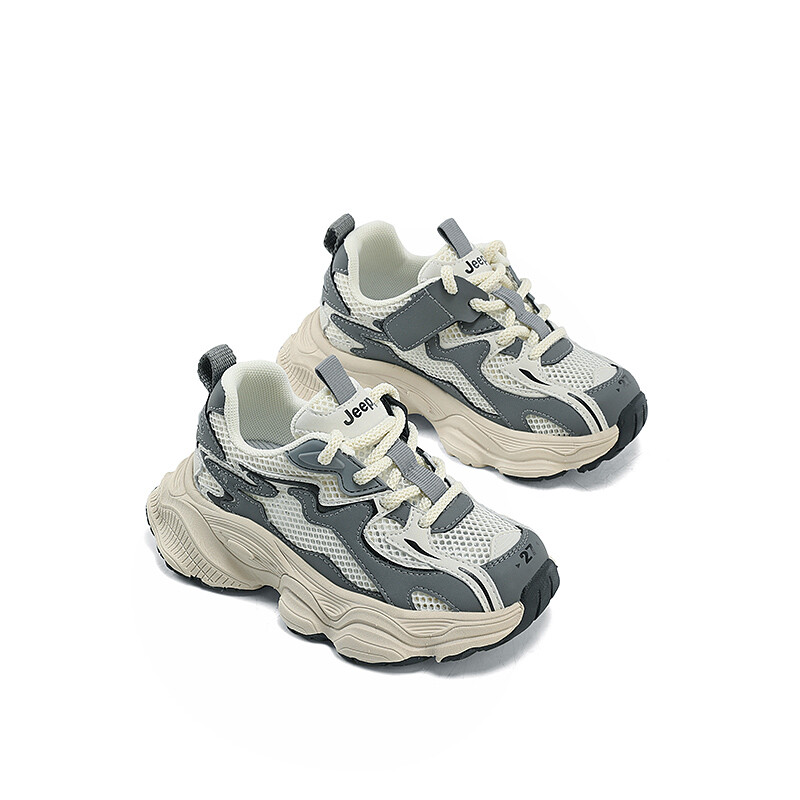 Кроссовки Jeep Kids Lifestyle Shoes Kids Low-top, черный/серый — фото 3