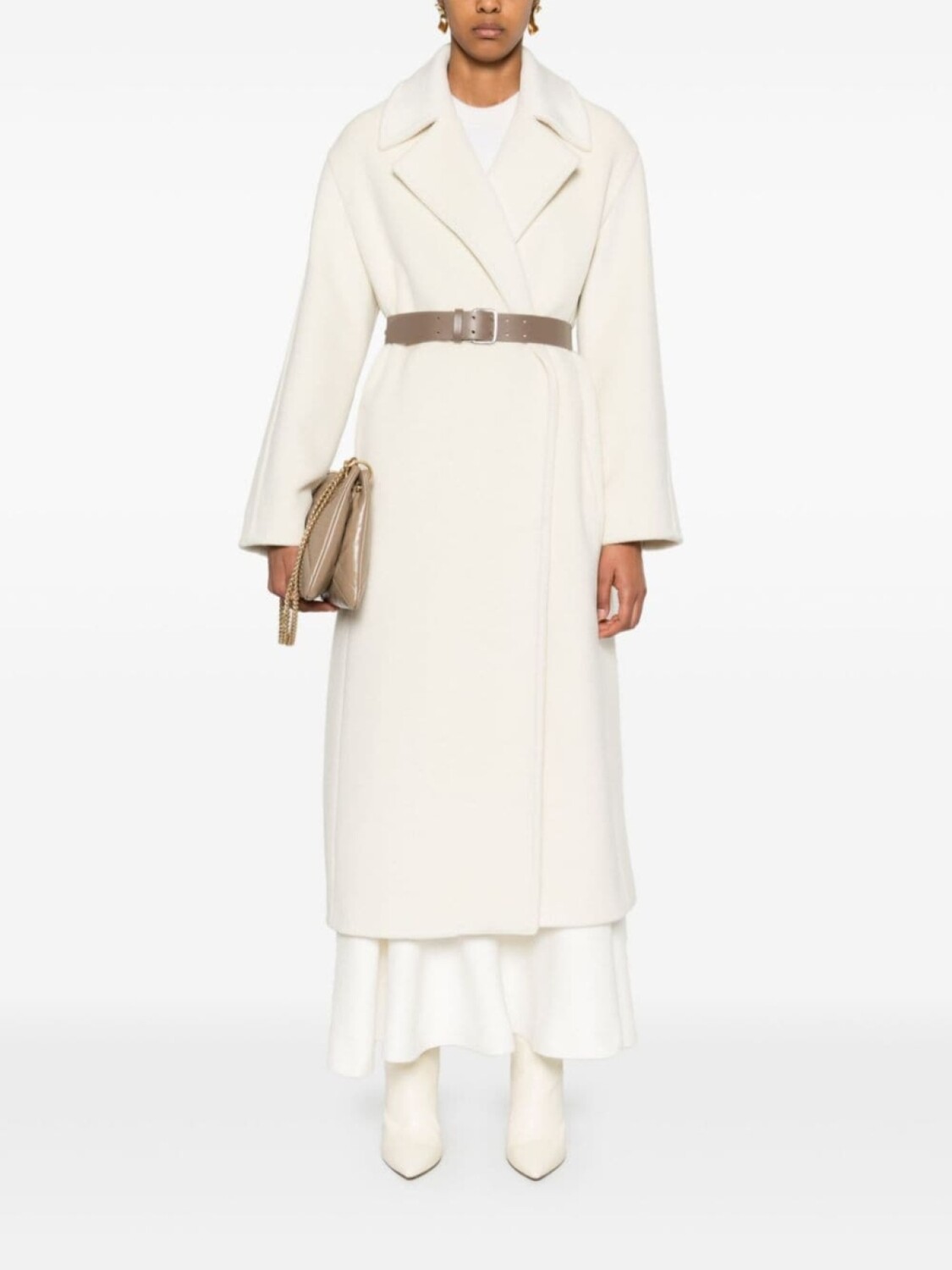 

Пальто Max Mara Fragore, белый