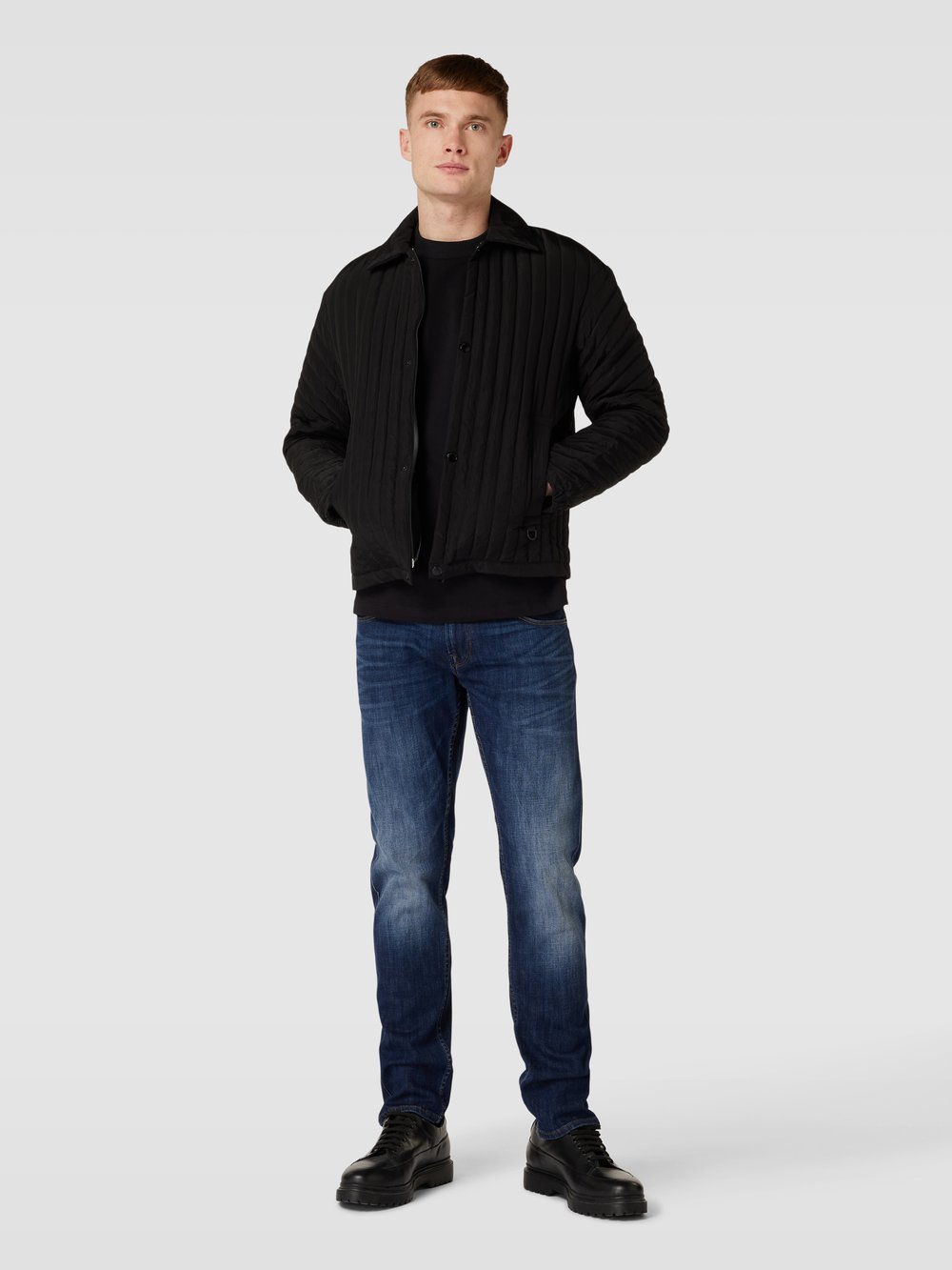 

Джинсы прямого кроя из хлопковой смеси, модель «NIGHTFLIGHT» PME Legend, синий