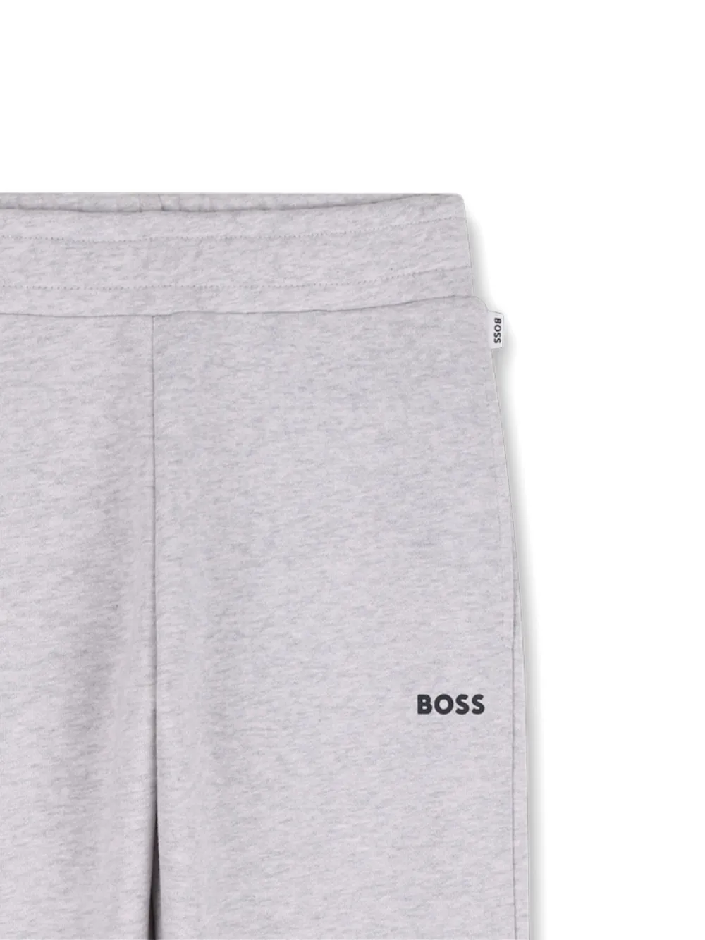 Спортивные брюки с эластичным поясом Boss Kidswear, серый — фото 3