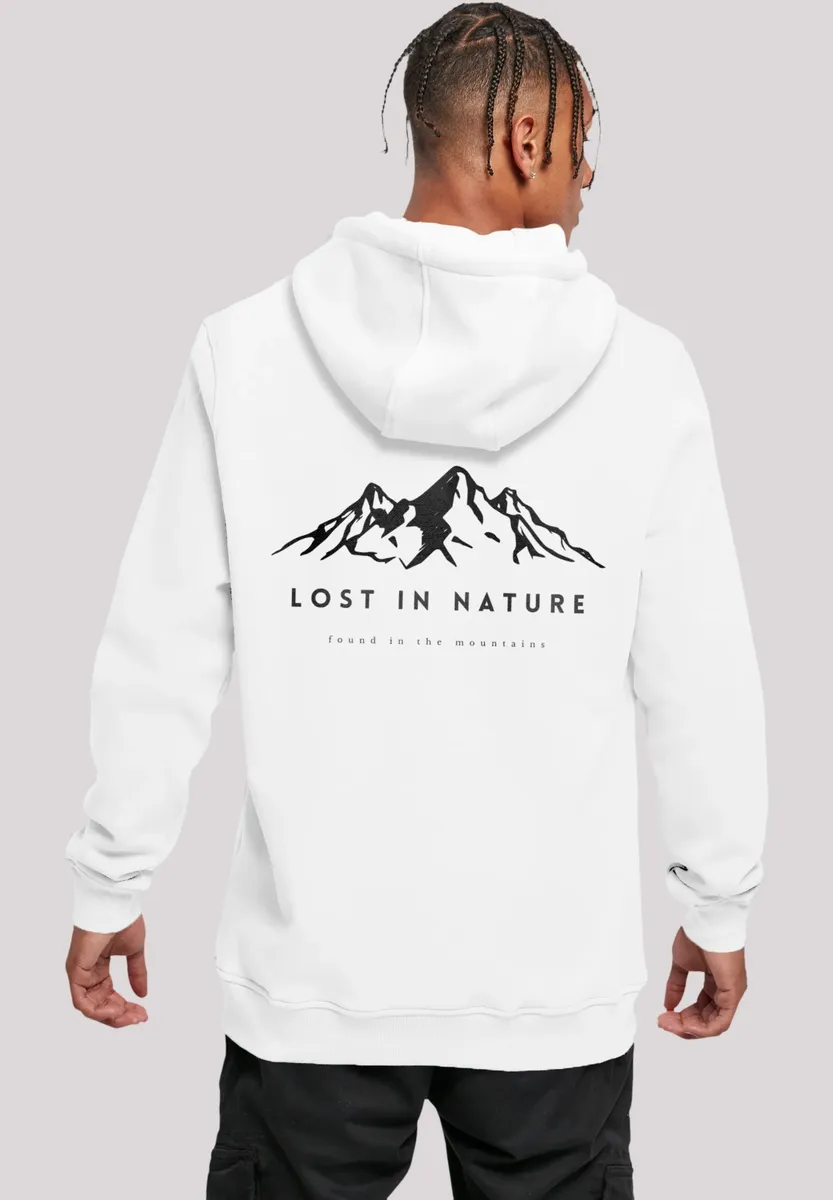 

Толстовка F4NT4STIC "MOUNTAIN x F4NT4STIC", принт, белый