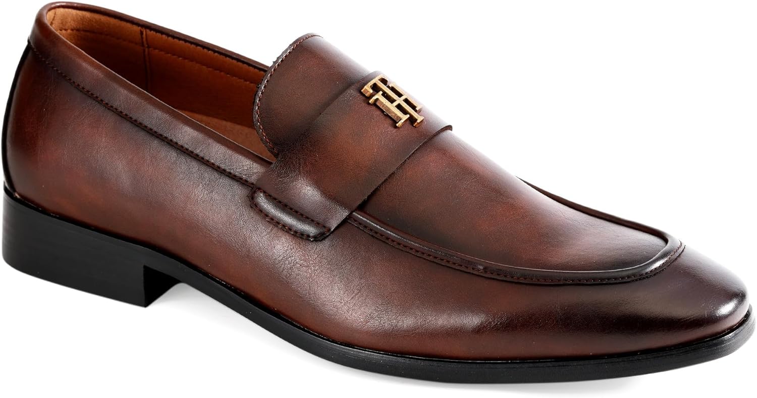 

Мужские лоферы Tommy Hilfiger Sawlin, темно-коричневый