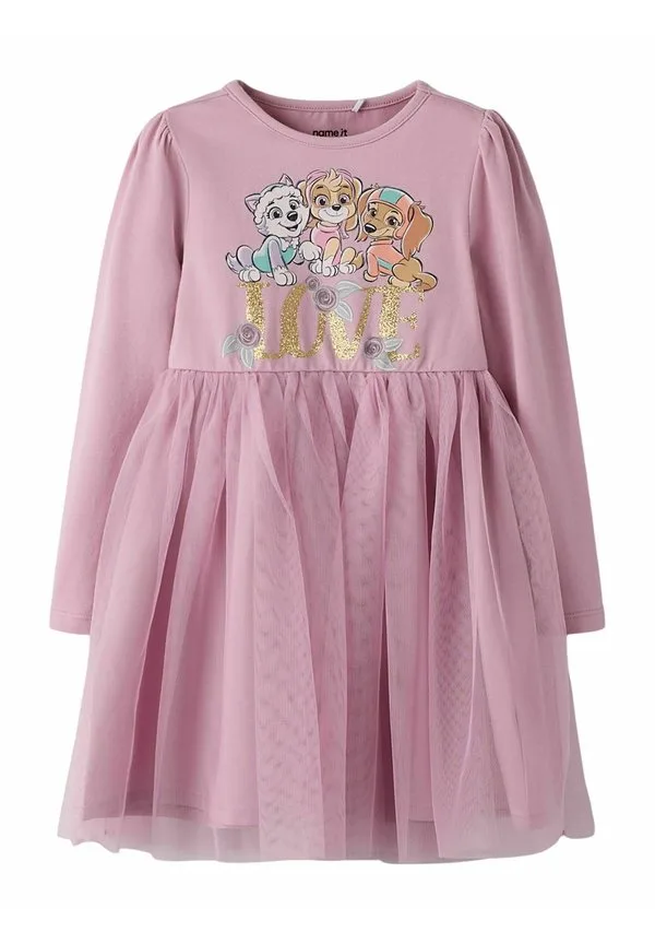 Платье-Футболка kleid paw patrol Name It, Keepsake Lilac