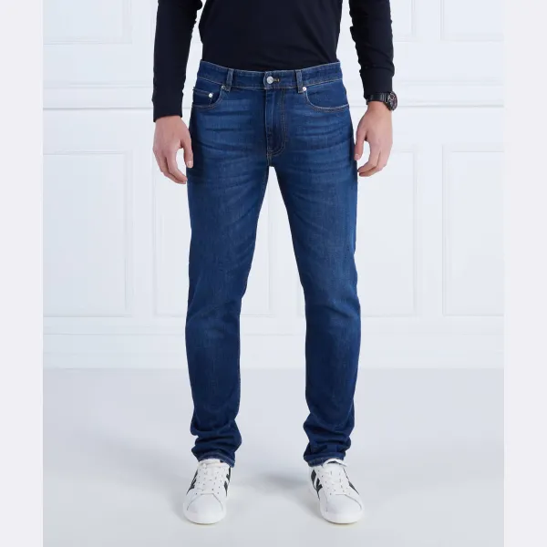 

Джинсы узкого кроя Lacoste, синий