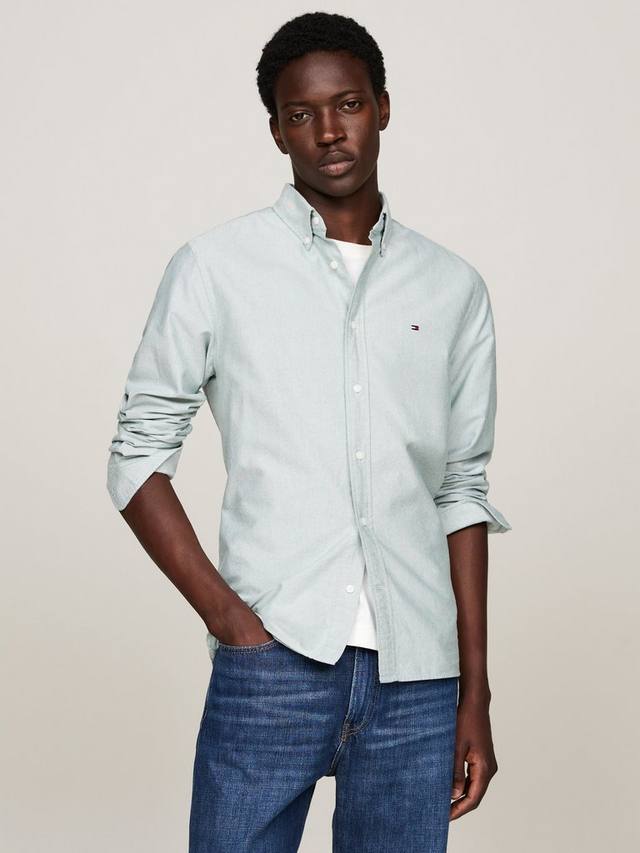 

Классическая рубашка Oxford Heritage Tommy Hilfiger, Ornamental Green
