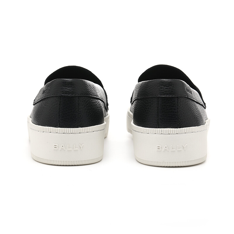 Мужские туфли BALLY Men's Casual Shoes Men Low-Top Black — фото 4