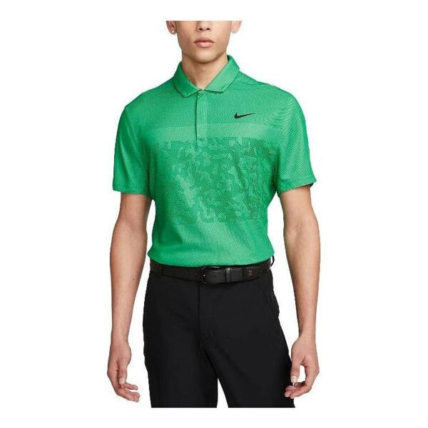 

Рубашка поло dri fit adv tiger woods golf polo shirt Nike, зеленый