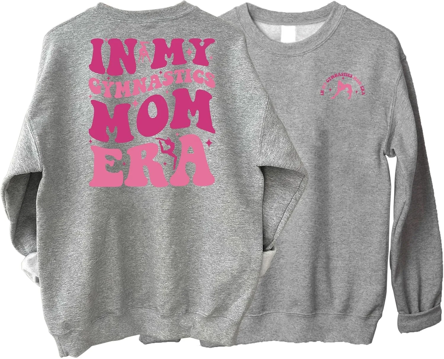 

Свитшот Gymnastics Mom Era, двухсторонний OLEKMOON
