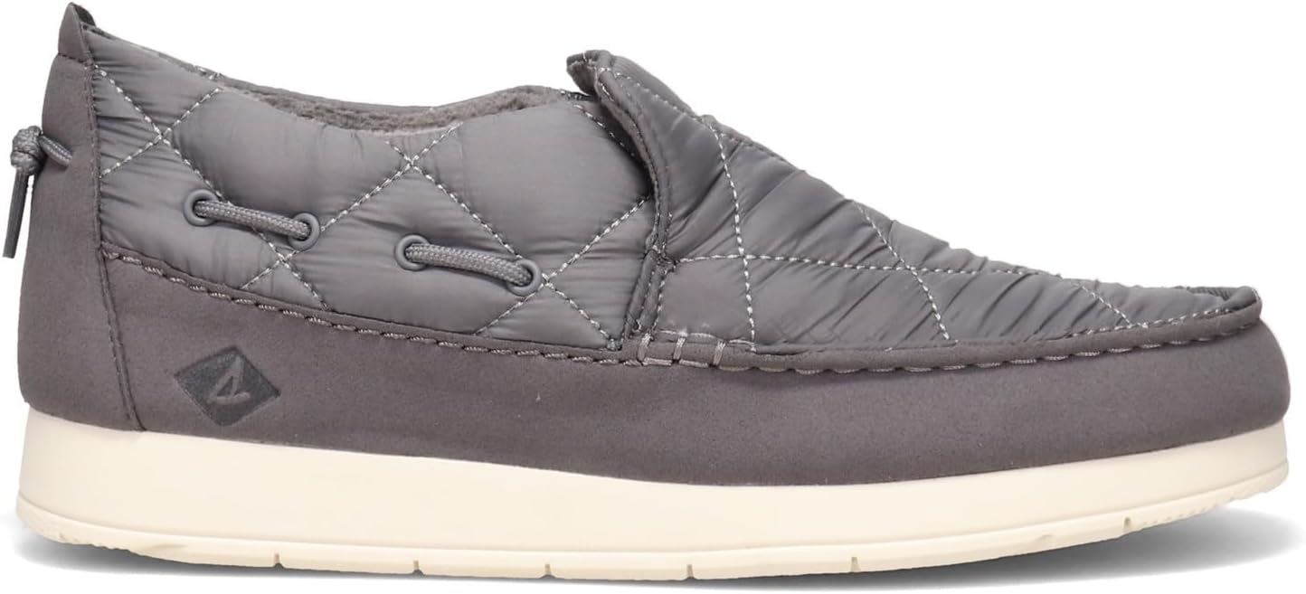 Зимние мужские мокасины Sperry Moc-Sider, серый — фото 3