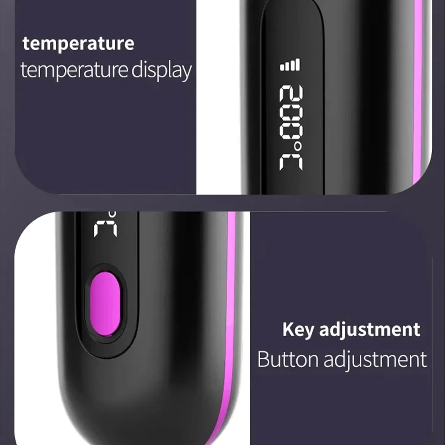 Беспроводная электрическая расческа-выпрямитель Go Brush Pro Xuduoo — фото 4